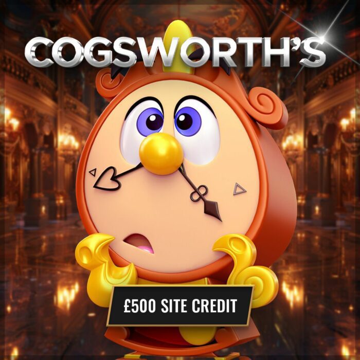 Cogsworth's £500 Site Credit....50 Instant Wins to Find!