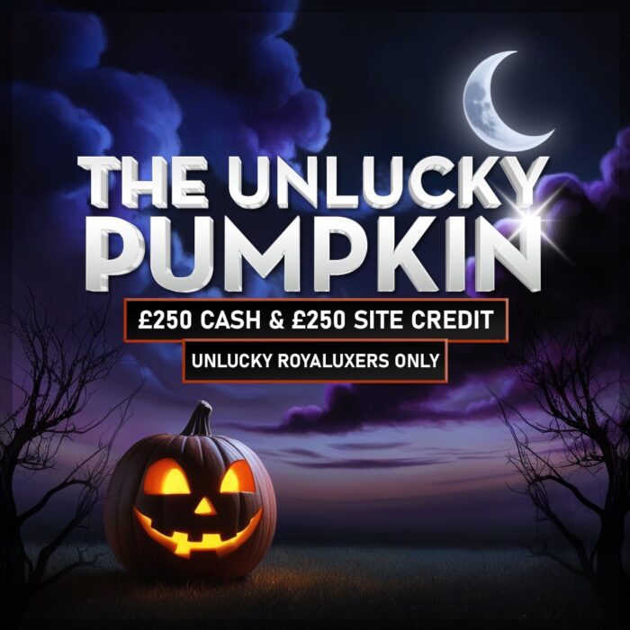 The Unlucky Pumpkin....£250 Cash & £250 Site Credit +50 Instant Wins to Find!