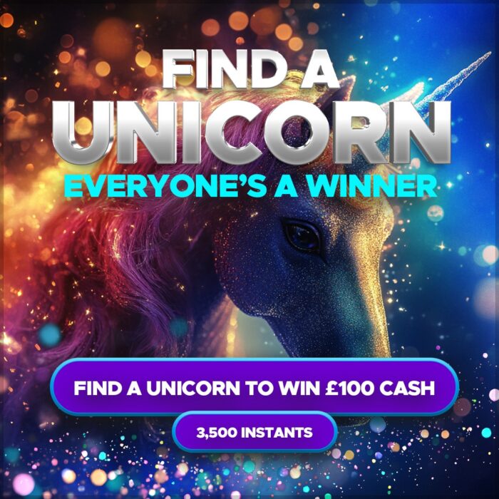 Everyone’s a Winner - Find a Unicorn to win £100 Cash - Auto Draw! #2