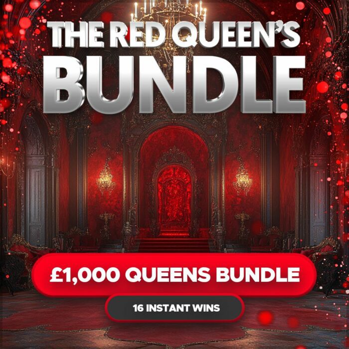 The Red Queens £1000 Bundle +16 Instant Wins to Find!