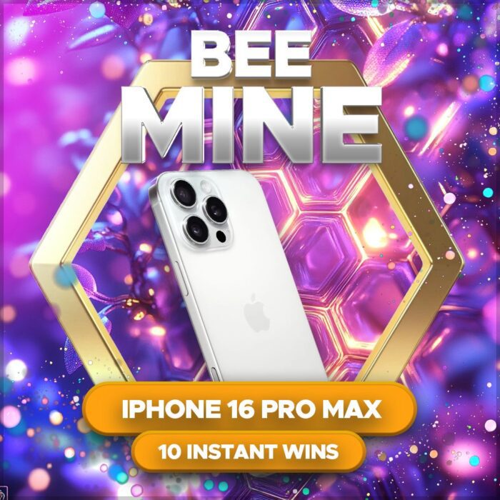 Bee Mine...iPhone 16 Pro Max +10 Instant Wins to Find!