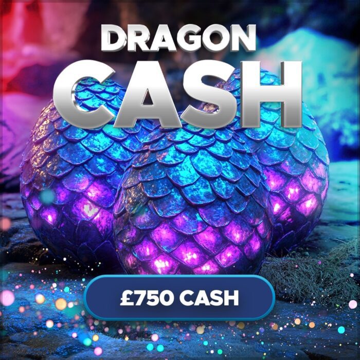 £750 Dragon's Cash +15 Instant Wins to Find!