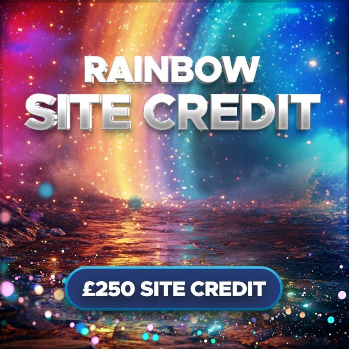 £250 Rainbow Site Credit +20 Instant Wins to Find!