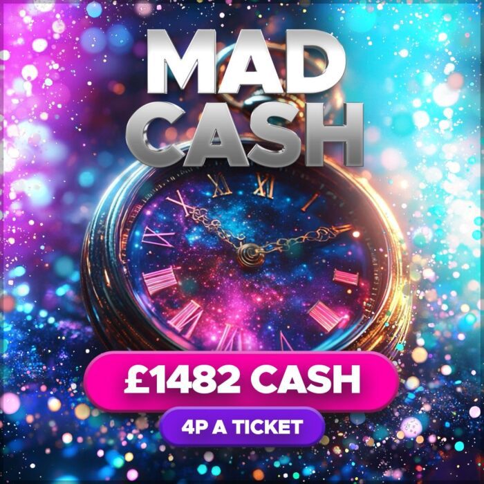 £1482 Mad Cash Jackpot +48 Instant Wins To Find!