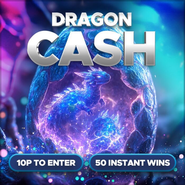 £500 Dragon's Cash Jackpot +50 Instant Wins to Find!