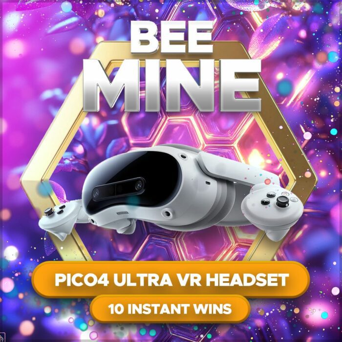 Bee Mine....PICO 4 Ultra 256GB VR Headset +10 Instant Wins to Find!