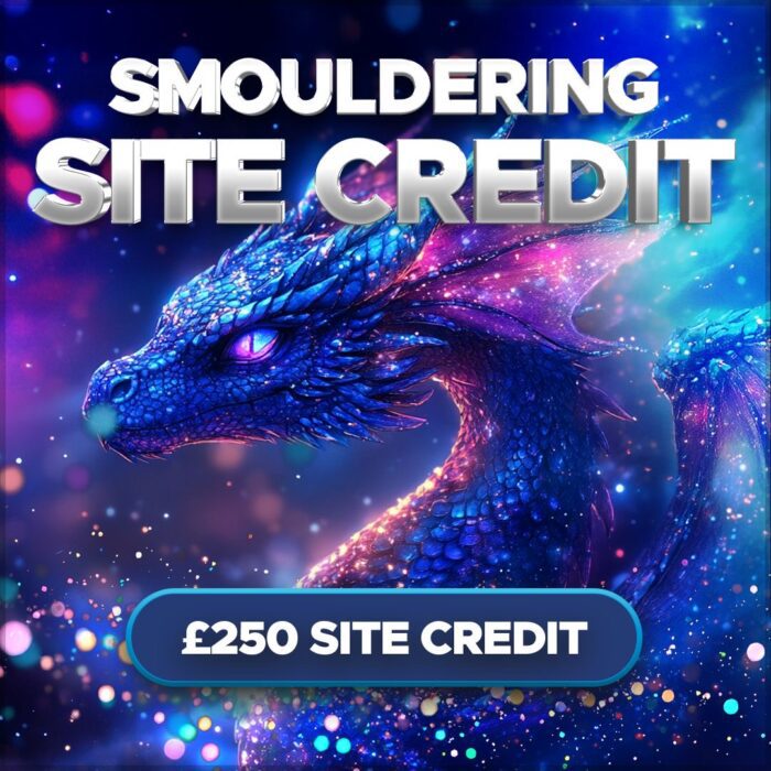 £250 Smouldering Site Credit +25 Instant Wins to Find!