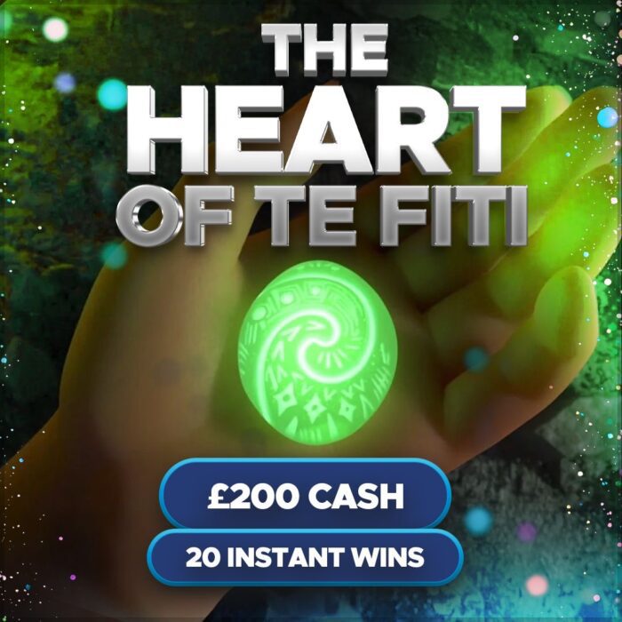 The Heart of Te Fiti....£200 Cash +20 Instant Wins to Find!